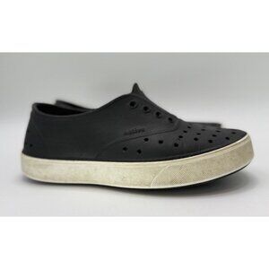 native Kids J2 Miller Jiffy Black Bone White Slip‎ On Shoe See Photos